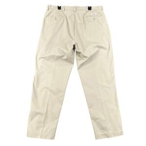 Polo Ralph Lauren Philip Pant Mens 42x32 Tan Khaki Cotton Classic Chino Casual